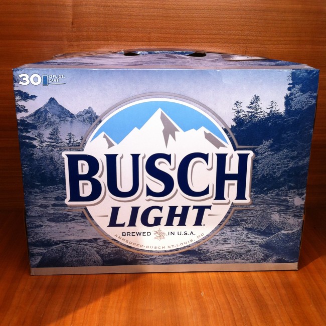 Busch Light 30 Pk Cans So Ridge Only