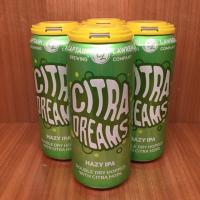 Captain Lawrence Brewing Co. Citra Dreams Hazy Ipa. Double Dry Hopped With Citra Hops (4 pack 16oz cans) (4 pack 16oz cans)