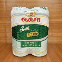 Obolon Ukranian Lager -  4pk (4 pack 16oz cans) (4 pack 16oz cans)