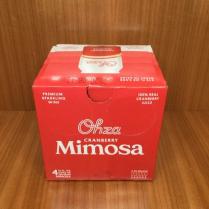 Ohza Cranberry Mimosa 4 Pack Cans (4 pack 375ml cans) (4 pack 375ml cans)