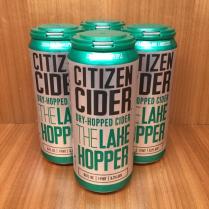 Citizen Cider Lake Hopper Dry Hopped 16 Oz Four Pack Cans (od) (415)