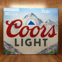 Coors Light 30 Pk Cans (30 pack 12oz cans) (30 pack 12oz cans)