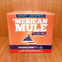 'merican Mule Moscow Mule 12oz Can (4 pack 12oz cans) (4 pack 12oz cans)