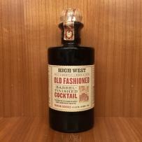 High West Old Fashioned Barrel Aged Cocktail (375)