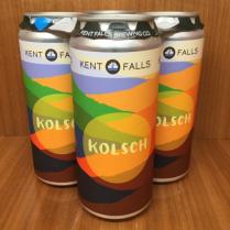 Kent Falls Brewing Kolsch (4 pack 16oz cans) (4 pack 16oz cans)