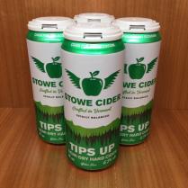 Stowe Cider Tips Up Semi Dry 4 Pack Cans (od) (4 pack 16oz cans) (4 pack 16oz cans)