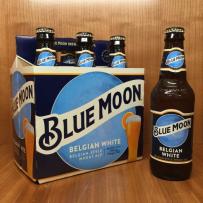 Blue Moon Belgian White Ale Bottles (6 pack 12oz bottles) (6 pack 12oz bottles)
