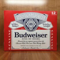 Budweiser 12 Pk Can (12 pack 12oz cans) (12 pack 12oz cans)